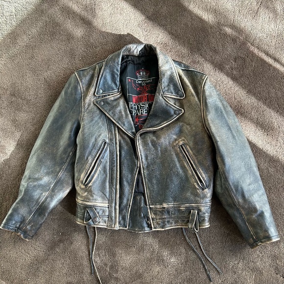Jackets & Blazers - VINTAGE LEATHER JACKET